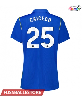 Günstige Chelsea Moises Caicedo #25 Heimtrikot Damen 2026-27 Kurzarm